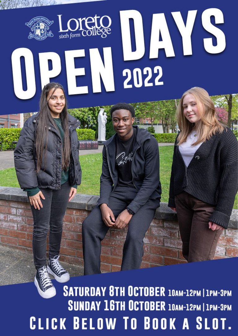 Loreto College Open Days 2022 Loreto