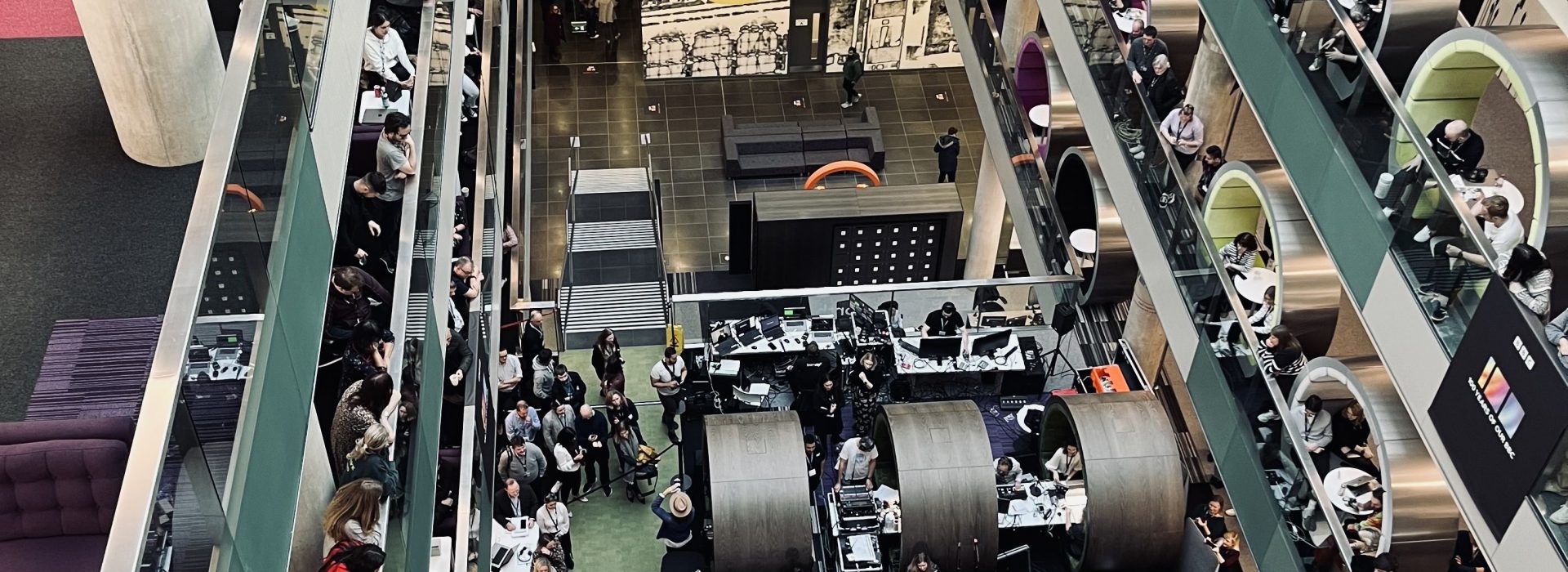 BBC at Media City - interior