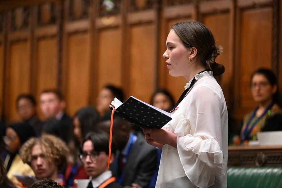 dbating in parliament