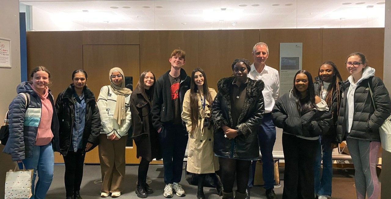 Mock Trial Team from Loreto College with Mr Justice Fordom