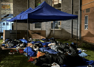 The Loreto Sleepout to raise money and awareness for Cornerstone charity