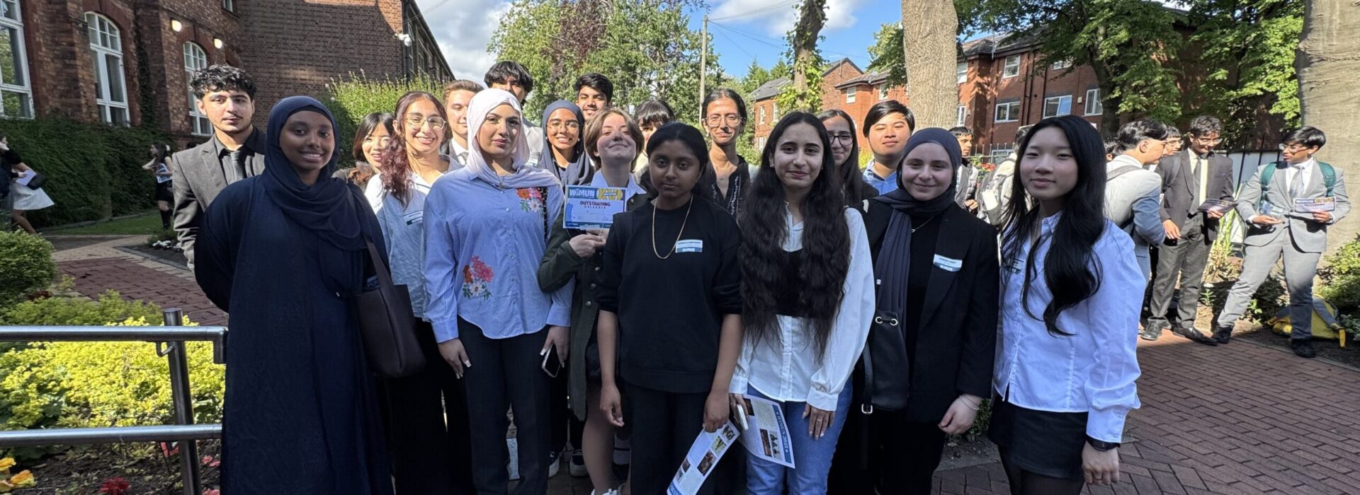 Loreto students a the Withington Model United Nations