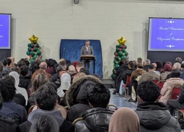 Loreto College Principal, Michael Jaffrain, delivering the welcoming address at Loreto's Certificate Evening, December 2025